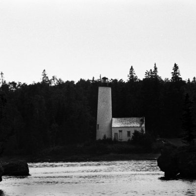 ROCK HARBOR LIGHTHOUSE  LAKE SUPERIOR MI